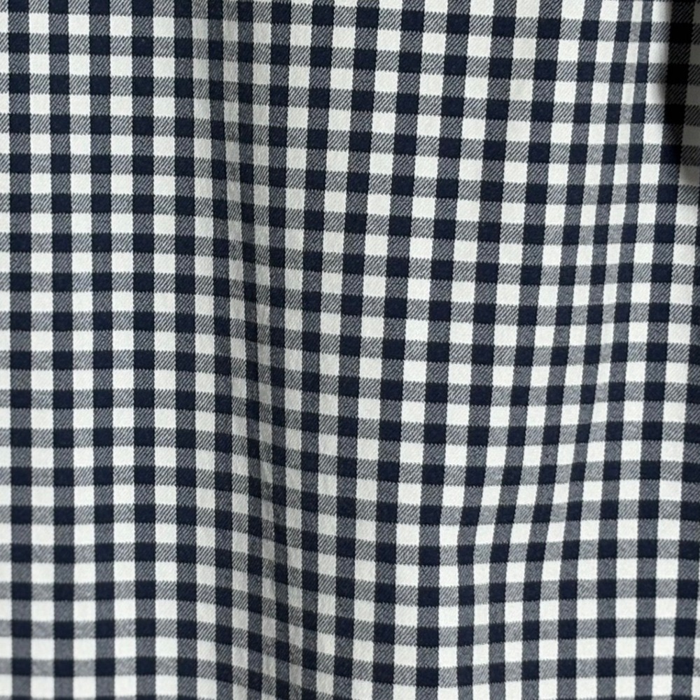 Southern Tide Gingham checked performance dress w pockets sz LG Navy & White - Picture 5 of 10